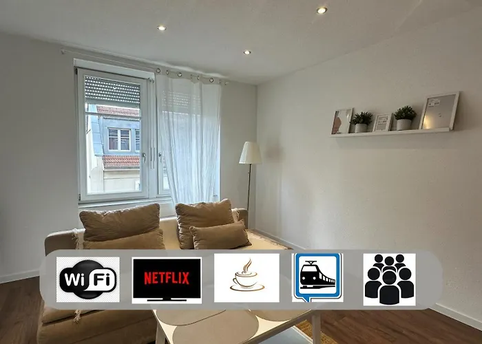 # Le 3 # Joli Appartement T3 Mulhouse Centre, Neuf, Calme Et Tout Equipe