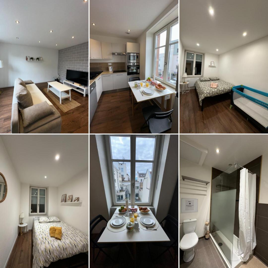 # Le 3 # Joli T3 Centre, Neuf, Calme Et Equipe * Mulhouse