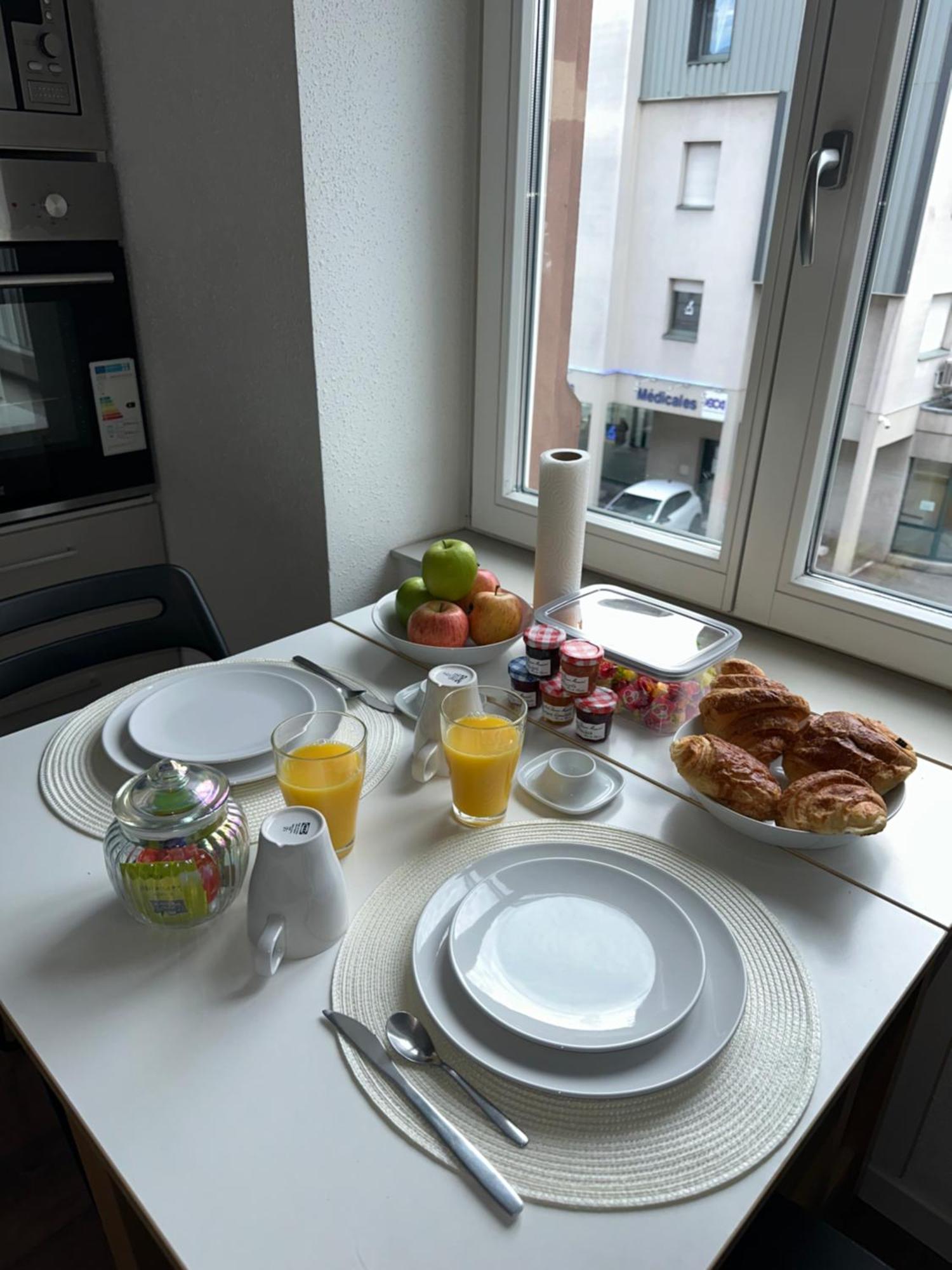 Apartment # Le 3 # Joli T3 Centre, Neuf, Calme Et Equipe Mülhausen